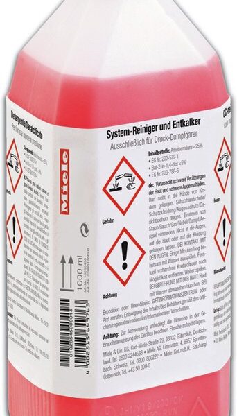 MIELE - Ontkalker & Hogedrukstoomoven