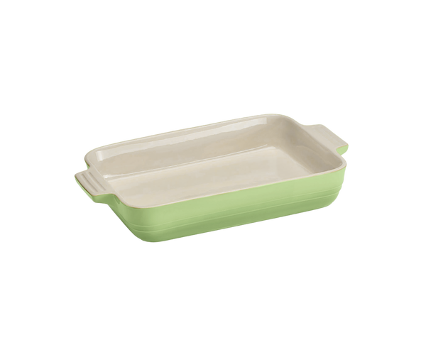 LE CREUSET - Ovenschaal Rechthoekig Classic in Aardewerk PALM GROEN
