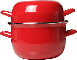 COSY & TRENDY - HORECA MOSSELPOT 1,2KG ROOD 2,8L 18CM