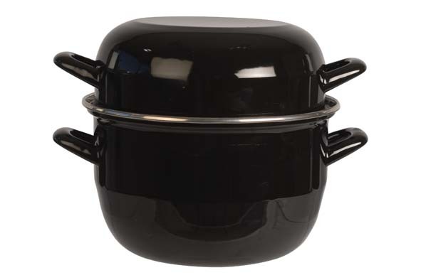 COSY & TRENDY - HORECA MOSSELPOT 2KG ZWART 3,250L D20CM