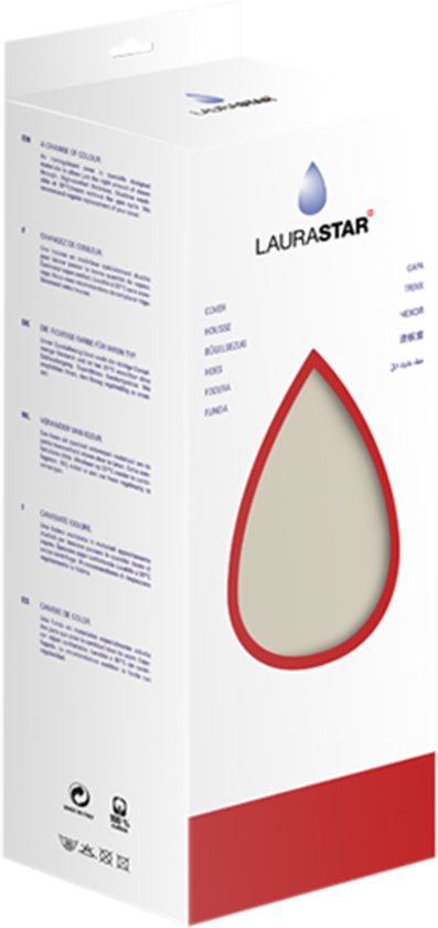 LAURASTAR - Strijkplank Overtrek écru