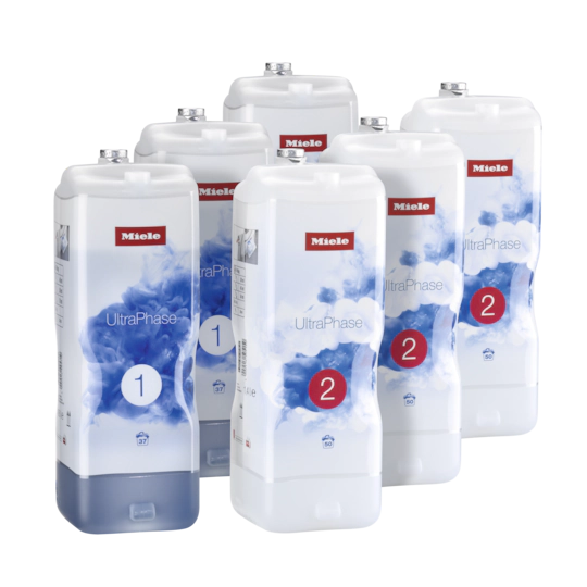 MIELE - UltraPhase 1 en 2 Halfjaarvoorraad Miele-wasmiddelen MIELE - UltraPhase 1 en 2 Halfjaarvoorraad Miele-wasmiddelen