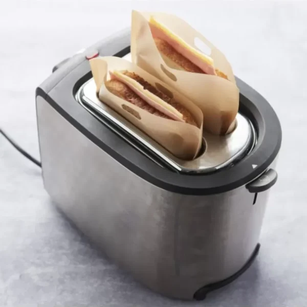 POINT VIRGULE - 2 Herbruikbare Grill en Toast Zakken