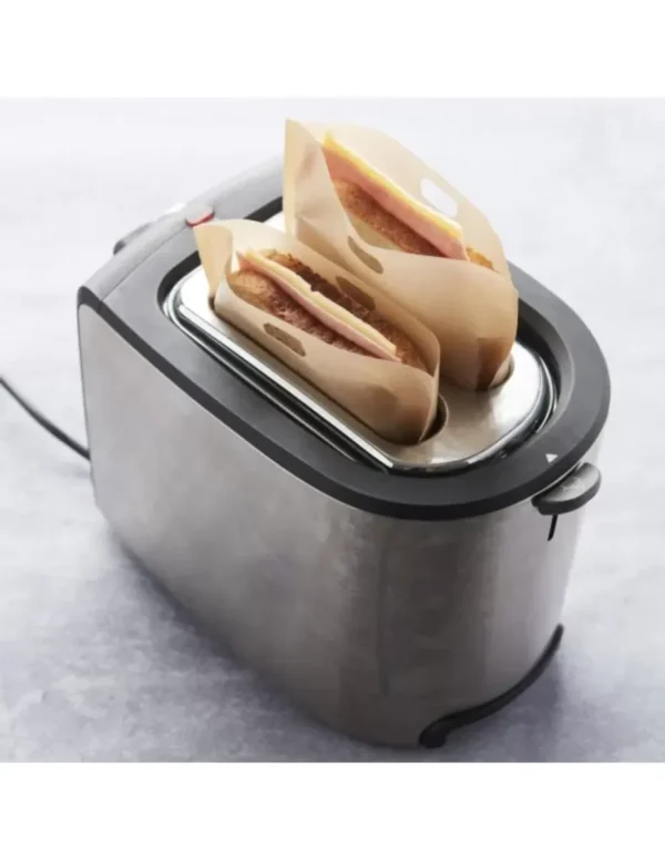 POINT VIRGULE - 2 Herbruikbare Grill en Toast Zakken