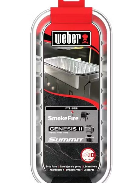Weber DRIP PAN SMOKEFIRE/S aluminium lekbakjes Pellet Summit barbecues