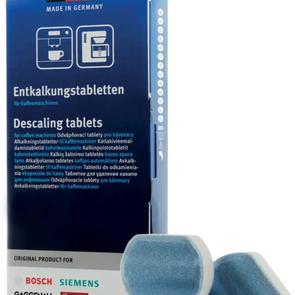 BOSCH - Ontkalkingstabletten voor koffiemachns BOSCH - Ontkalkingstabletten voor koffiemachns
