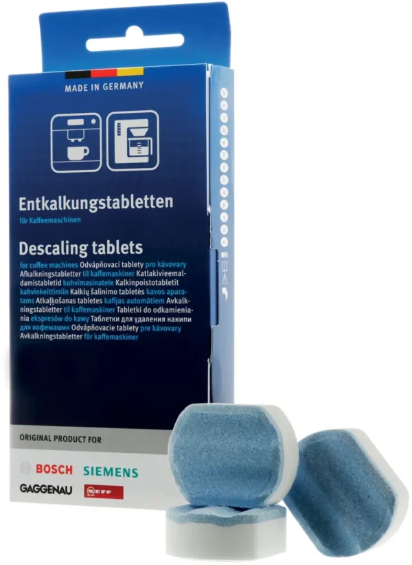 BOSCH - Ontkalkingstabletten voor koffiemachns BOSCH - Ontkalkingstabletten voor koffiemachns